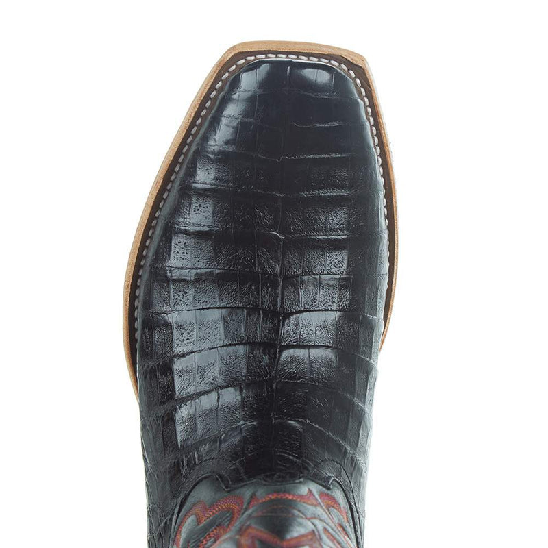 Macie Bean Top Hand Women's Black Caiman Black 13 Top TK Toe Boot