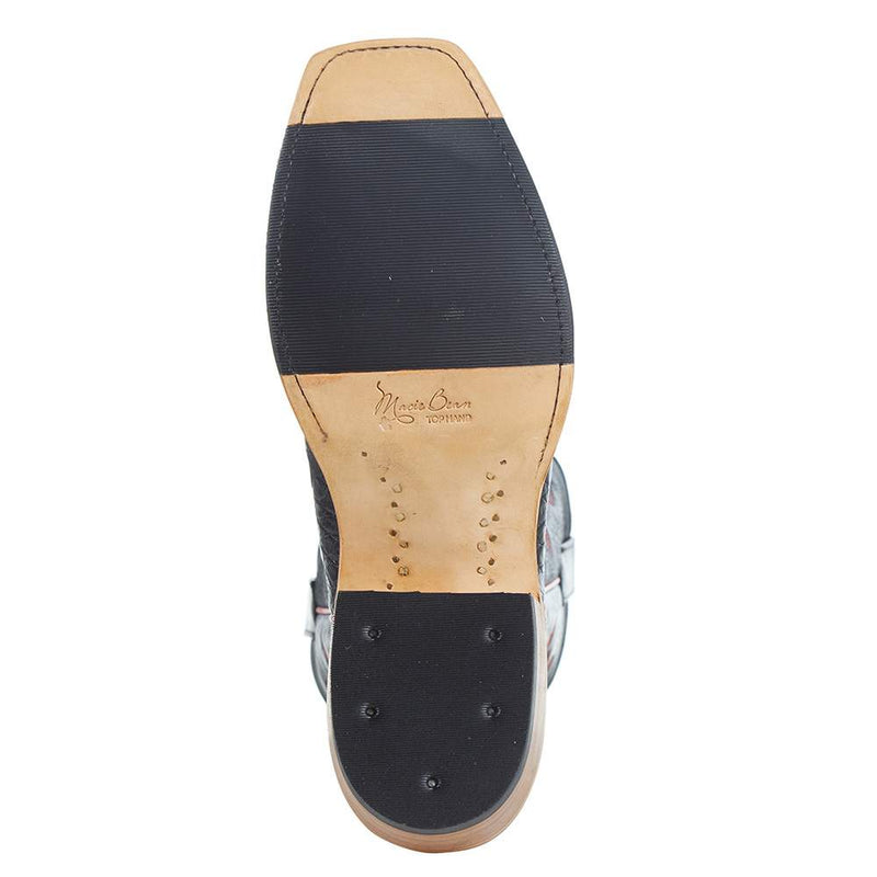 Macie Bean Top Hand Women's Black Caiman Black 13 Top TK Toe Boot