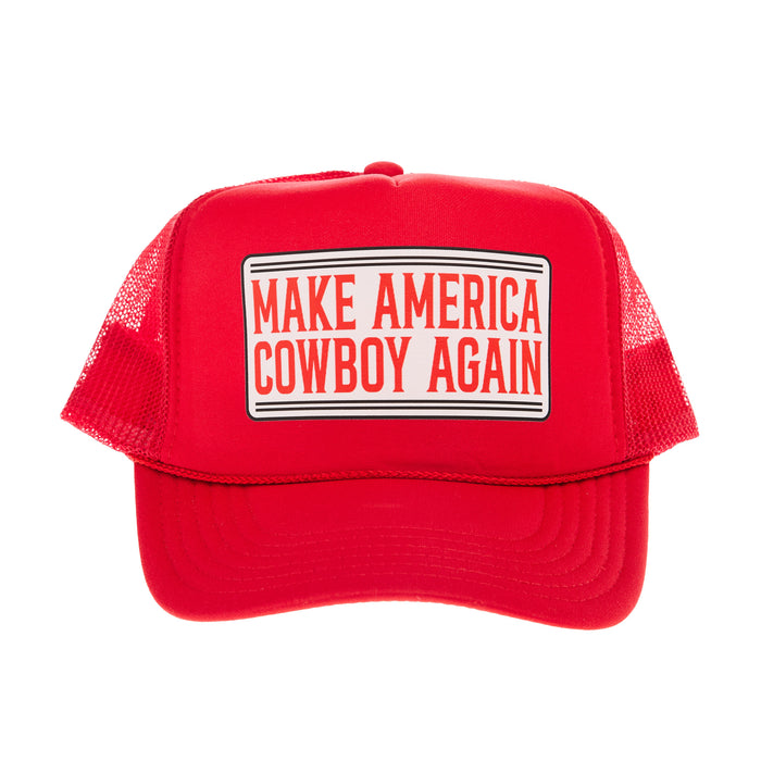 Wild Junkie Women's Make America Cowboy Again Cap