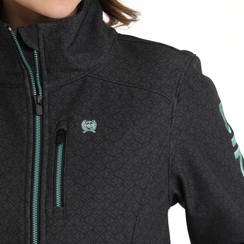 Cinch Women's Concealed Carry Black Bonded Jacket