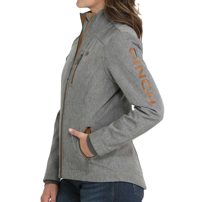 Cinch Women's Conceal Carry Charcoal Bonded Jacket