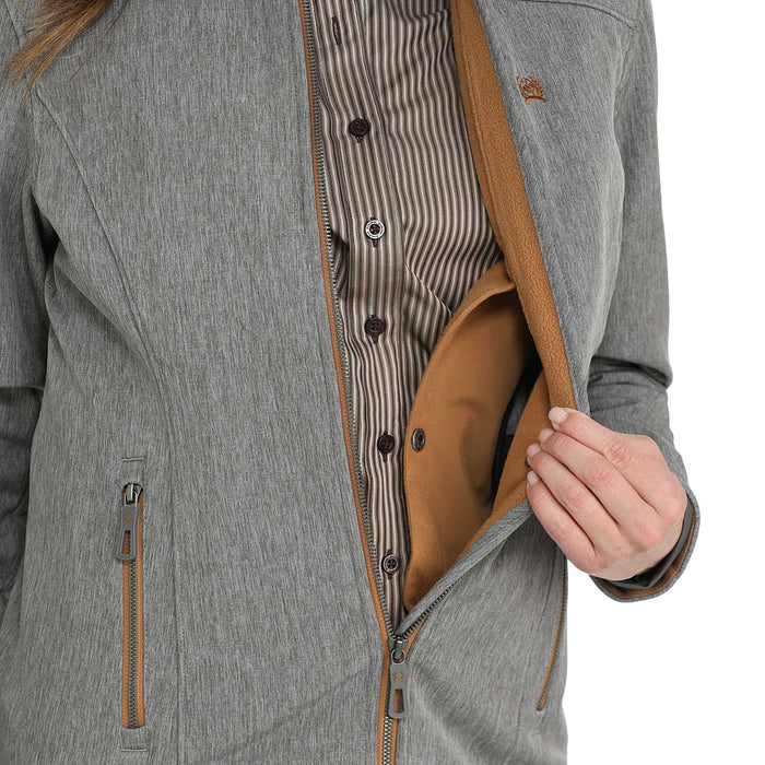 Cinch Women's Conceal Carry Charcoal Bonded Jacket