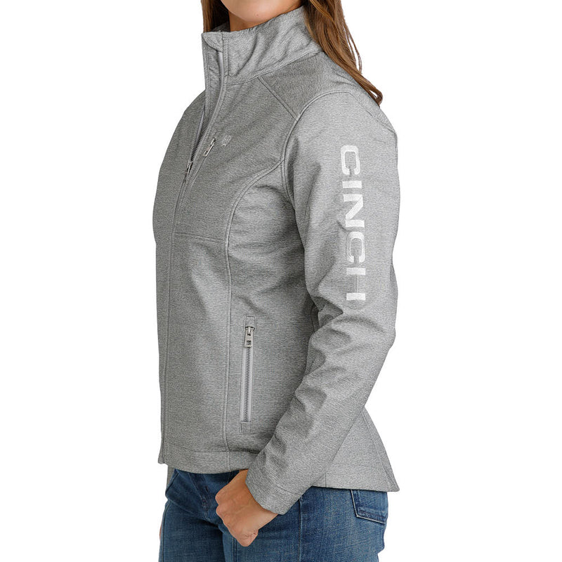 Cinch Women's Grey Concealed Carry Bonded Jacket