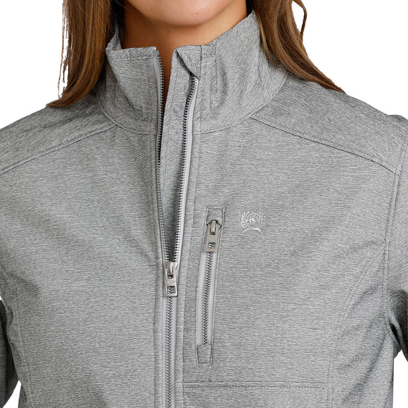Cinch Women's Grey Concealed Carry Bonded Jacket