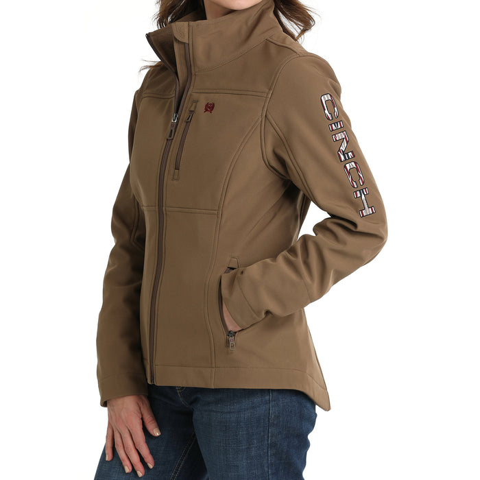 Cinch Women's Conceal Carry Brown Bonded Jacket