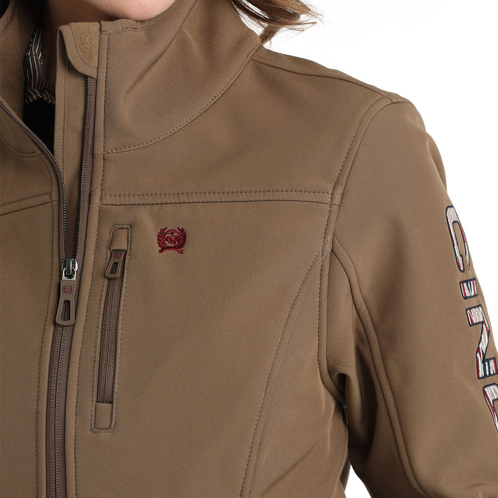 Cinch Women's Conceal Carry Brown Bonded Jacket
