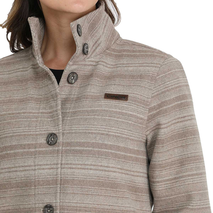 Cinch Women's Gray Wooly Coat