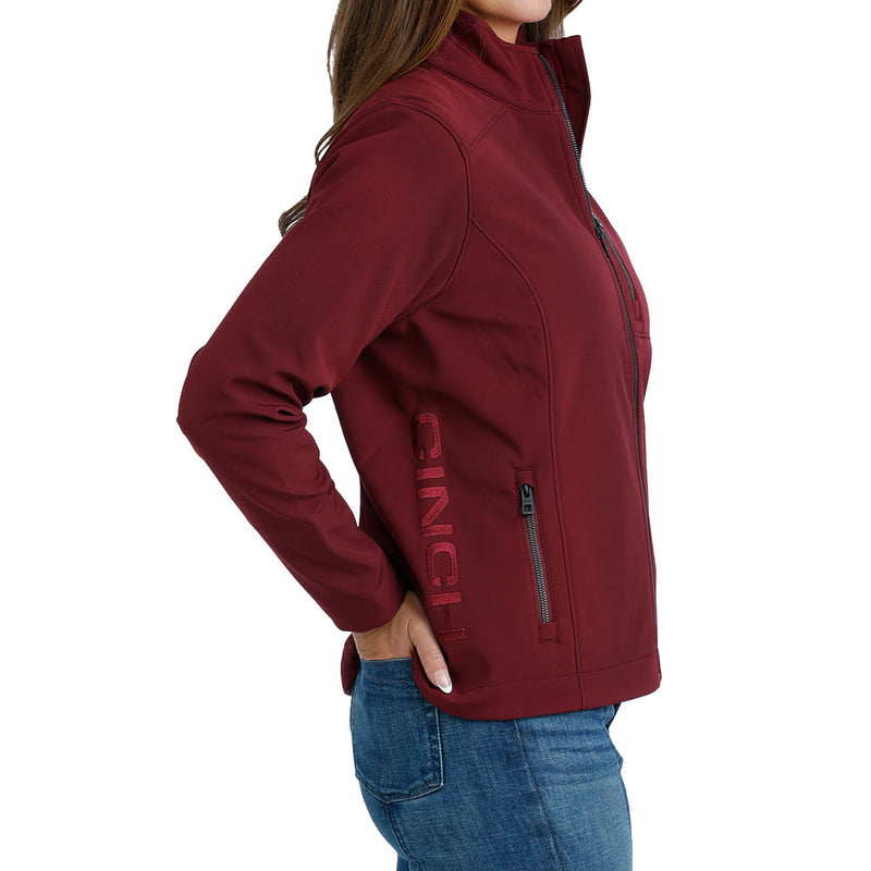 Cinch Women's Burgundy Bonded Jacket
