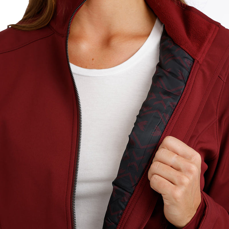 Cinch Women's Burgundy Bonded Jacket
