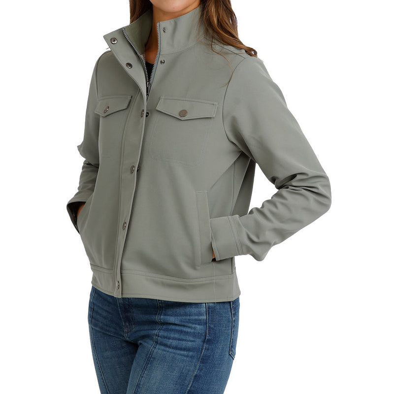 Cinch Women's Green Bonded Chore Coat