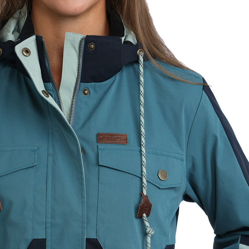 Cinch Women's Teal Chore Jacket