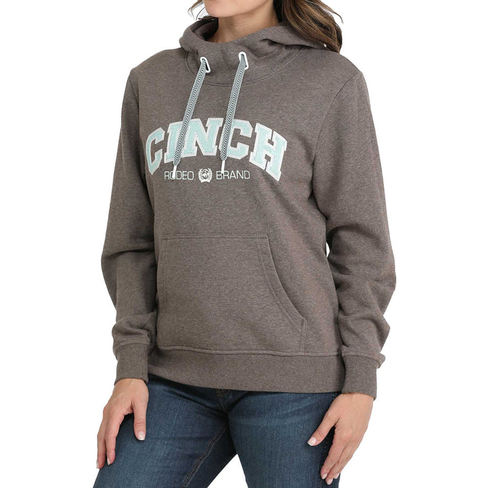 Cinch Women's Brown Logo Hoodie
