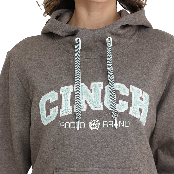 Cinch Women's Brown Logo Hoodie - Main Image