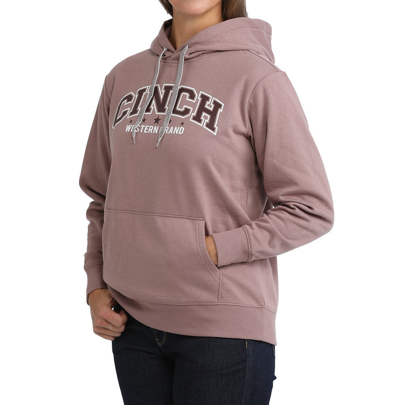 Cinch Women's Lilac Western Brand Hoodie