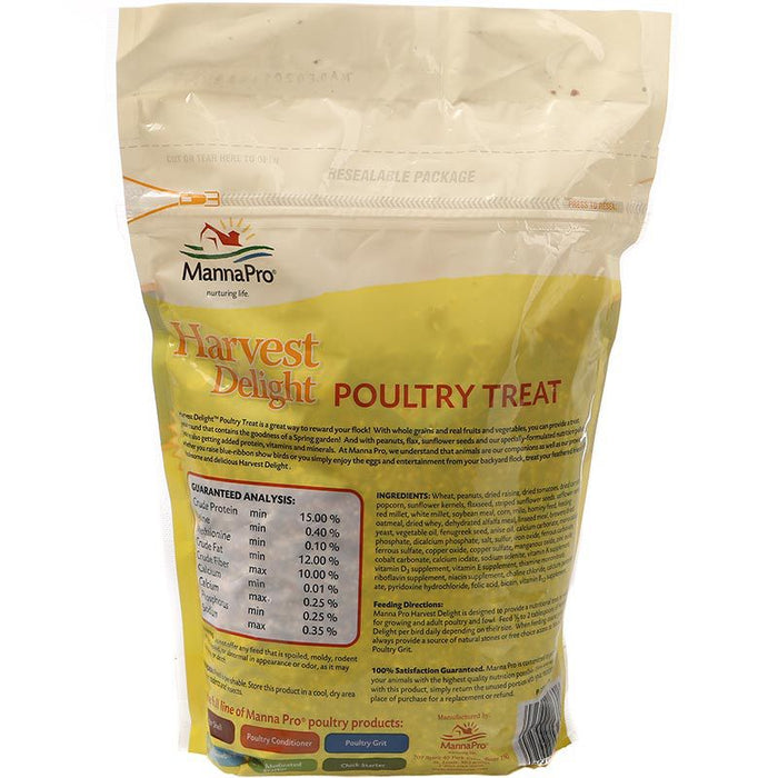 Manna Pro Harvest Delight Chicken Treats 2.5lb