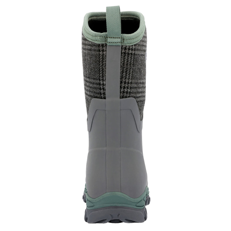 Muck Women`s Arctic Sport ll Gray & Plaid Mid Boot