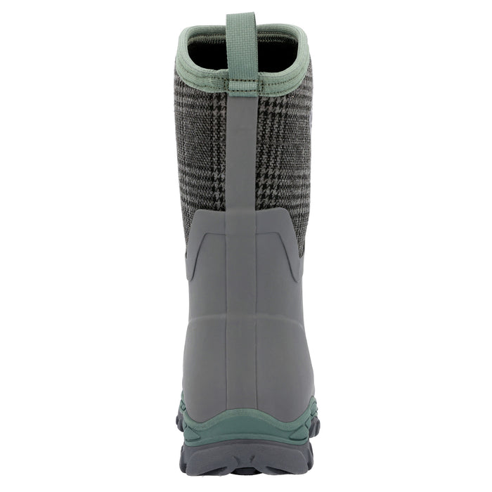 Muck Women`s Arctic Sport ll Gray & Plaid Mid Boot
