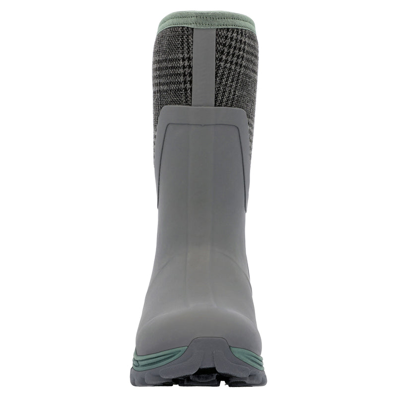 Muck Women`s Arctic Sport ll Gray & Plaid Mid Boot