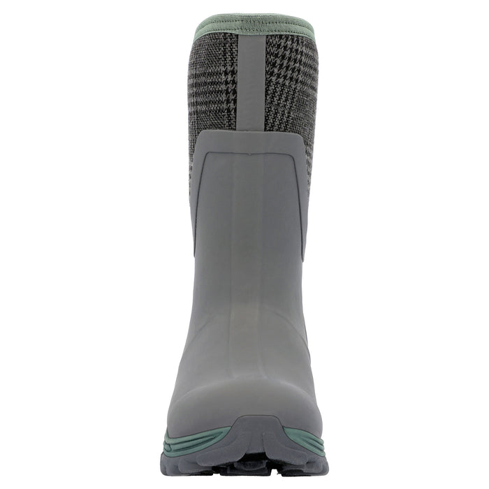 Muck Women`s Arctic Sport ll Gray & Plaid Mid Boot