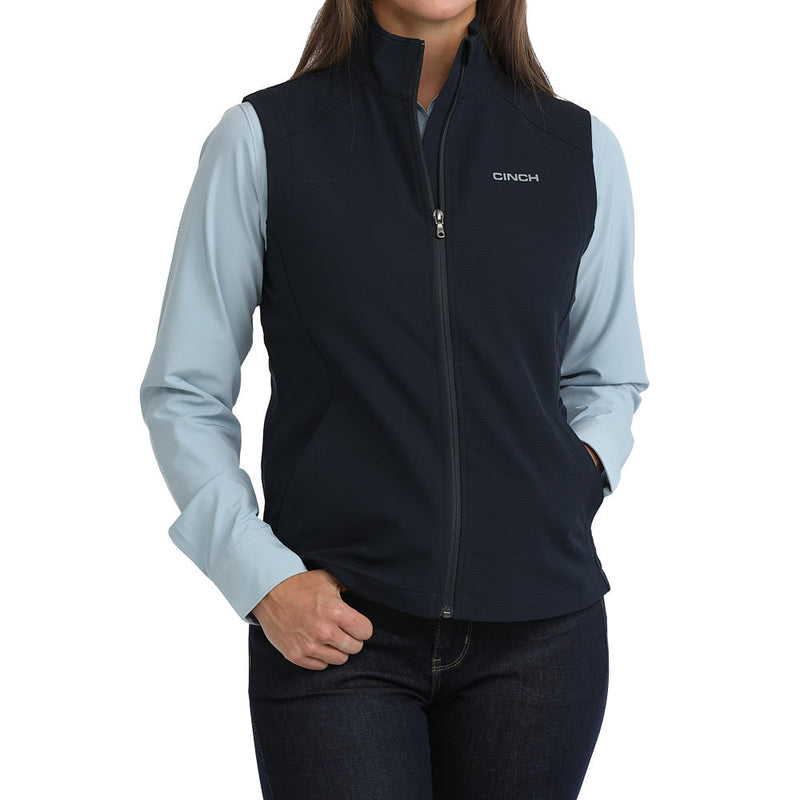 Cinch Women's Navy Vest