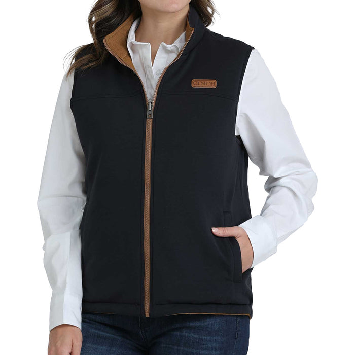 Cinch Women's Brown Reversible Vest