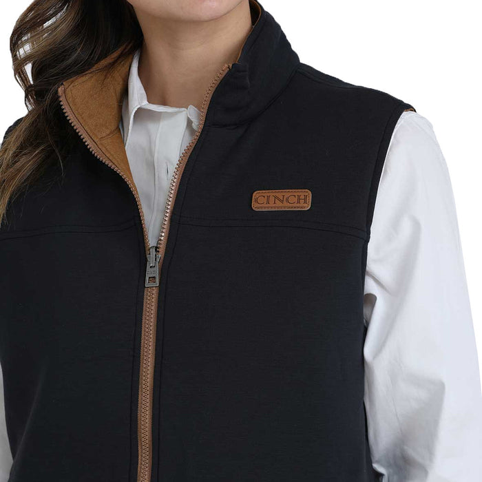 Cinch Women's Brown Reversible Vest