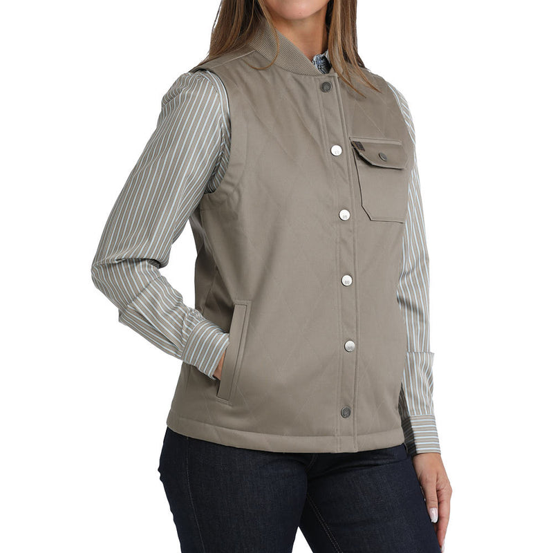 Cinch Women's Stone Barn Vest