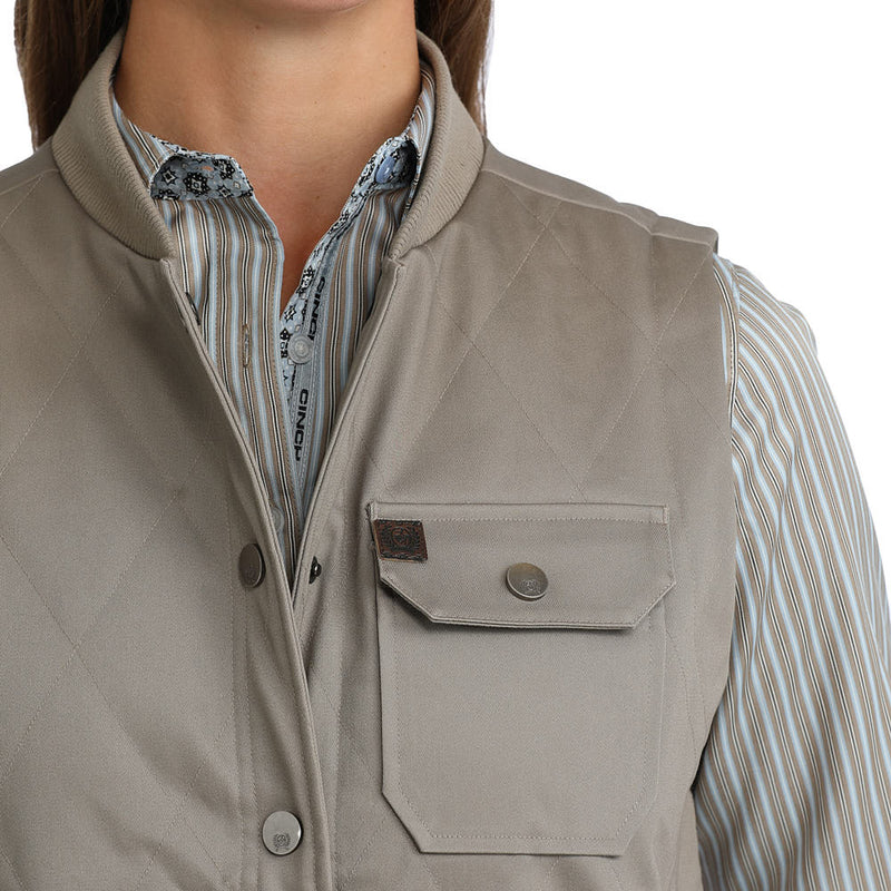 Cinch Women's Stone Barn Vest