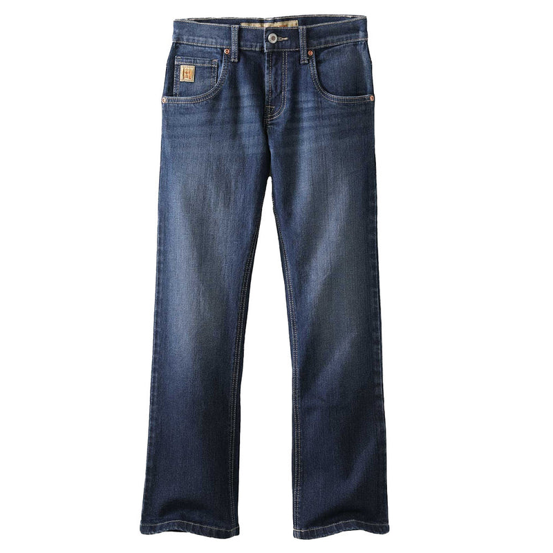Cinch Boy's Dark Stonewash Slim Jeans