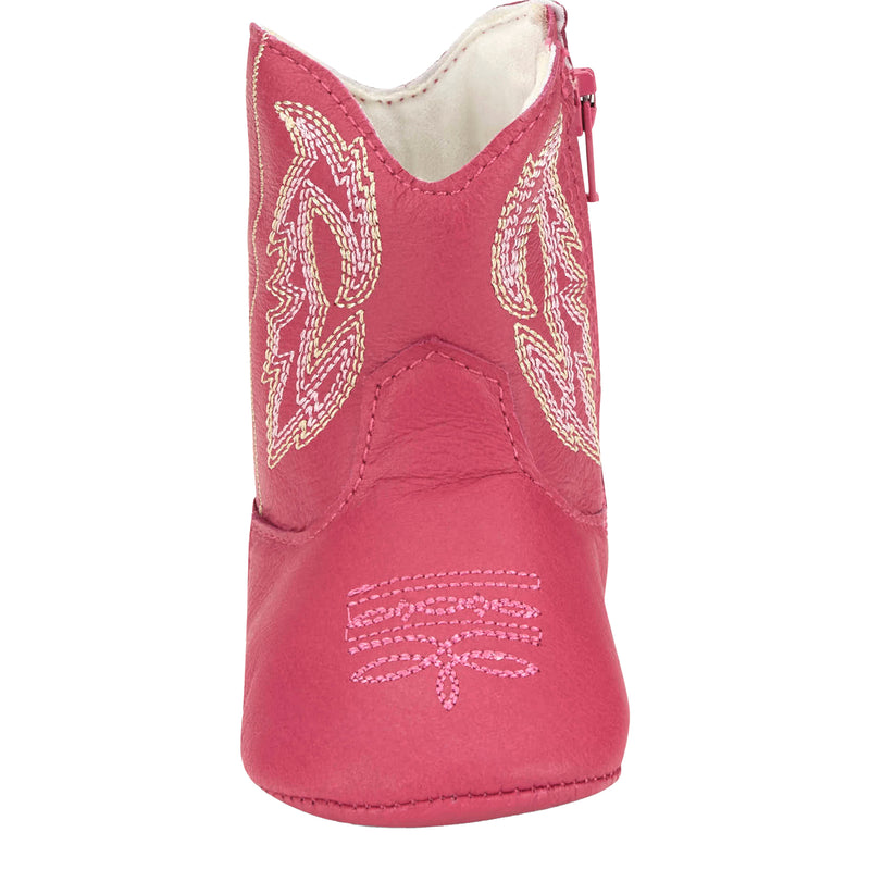 Justin Boot Company Infant Girls Paradise Canter Pink Leather Boots