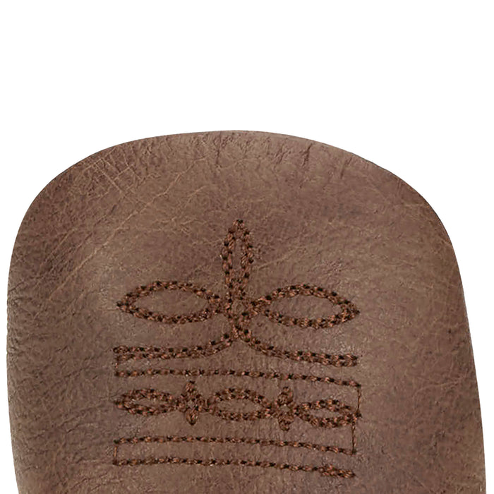 Justin Boot Company Infant Cognac Baby Canter Leather Boots