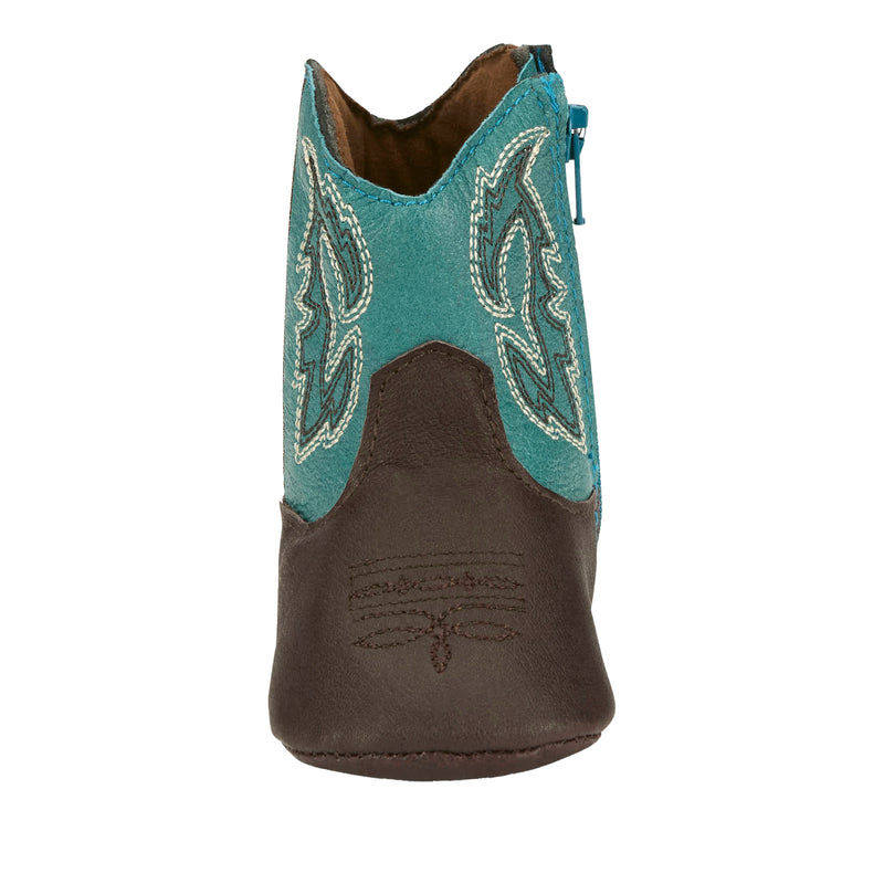 Justin Boot Company Infant Lagoon Baby Canter Leather Boots