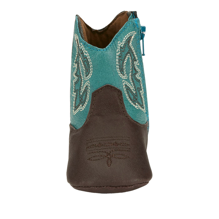 Justin Boot Company Infant Lagoon Baby Canter Leather Boots