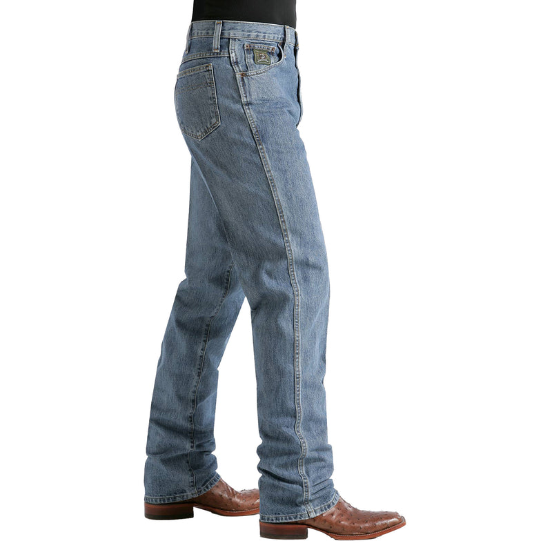 Cinch Men's Green Label Original Fit Medium Stonewash Jeans