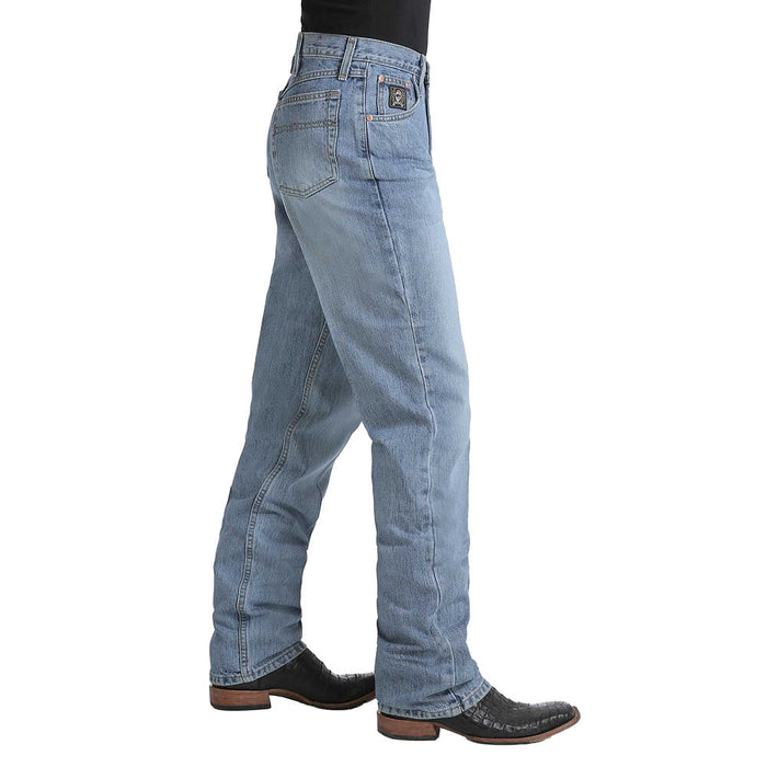 Cinch Men Black Label Loose Fit Medium Stonewash Jeans