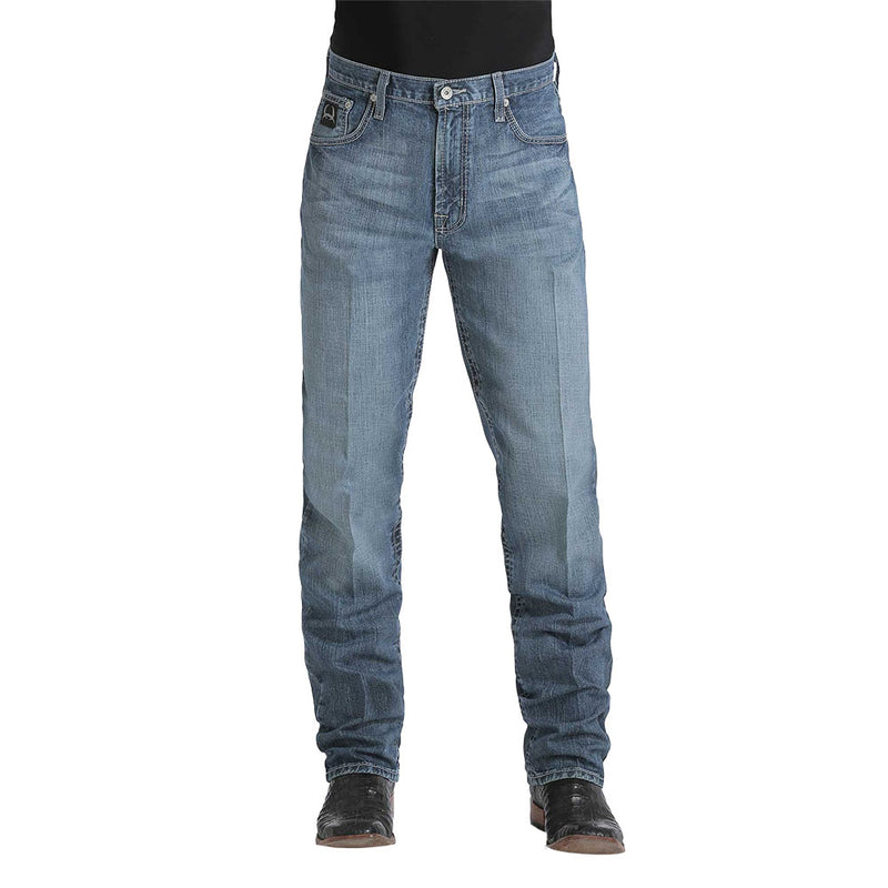 Cinch Men's Black Label 2.0 Medium Stonewash Jeans
