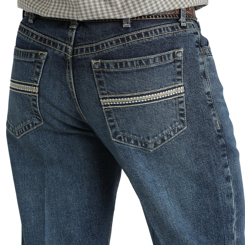 Cinch Men's White Label Dark Stone Wash Jeans
