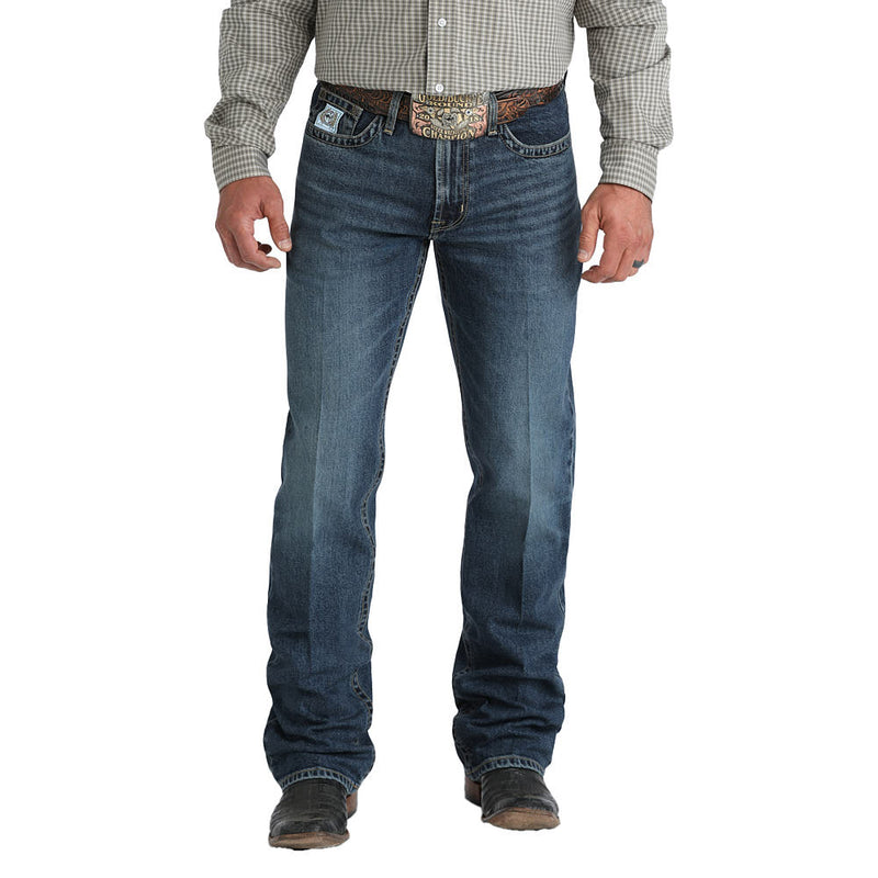 Cinch Men's White Label Dark Stone Wash Jeans