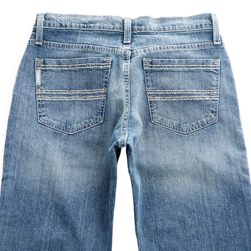 Cinch Men's Medium Wash Silver Label Jeans