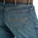 Cinch Men's Performance Silver Label Slim Fit Medium Wash Blue Jeans