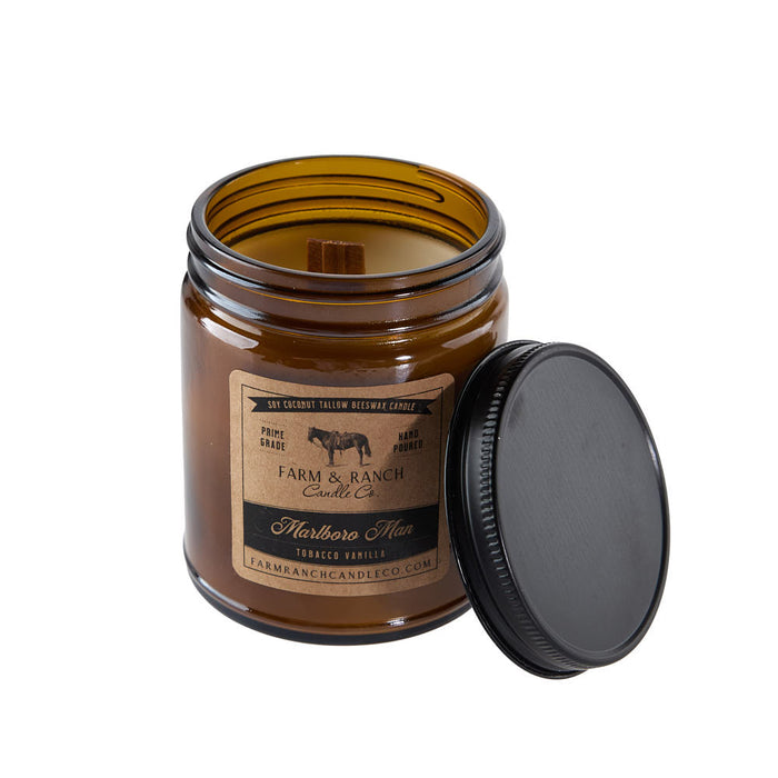 Farm & Ranch Candle Co 7oz Marlboro Man Candle