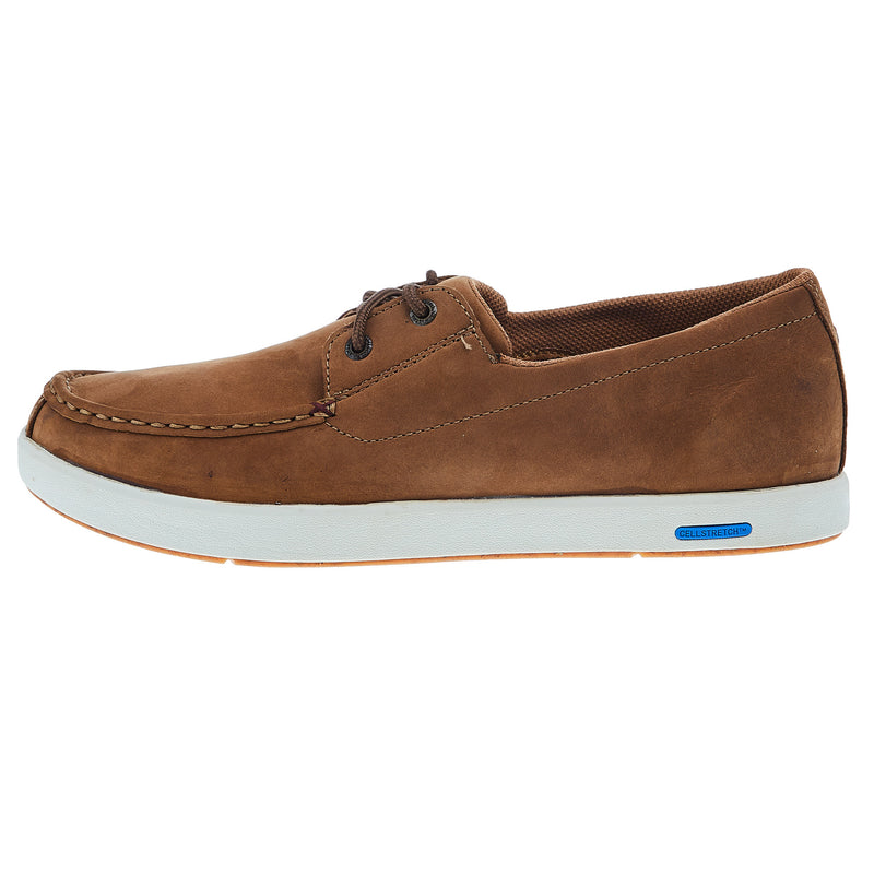 Twisted X Mens Ultra Lite X Lion Tan Boat Shoe