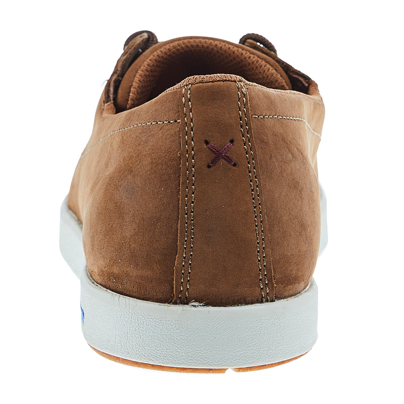 Twisted X Mens Ultra Lite X Lion Tan Boat Shoe