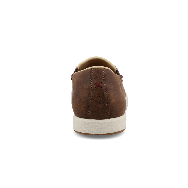 Twisted X Men`s Ostrich Patchwork UltraLite X Slip On Casual