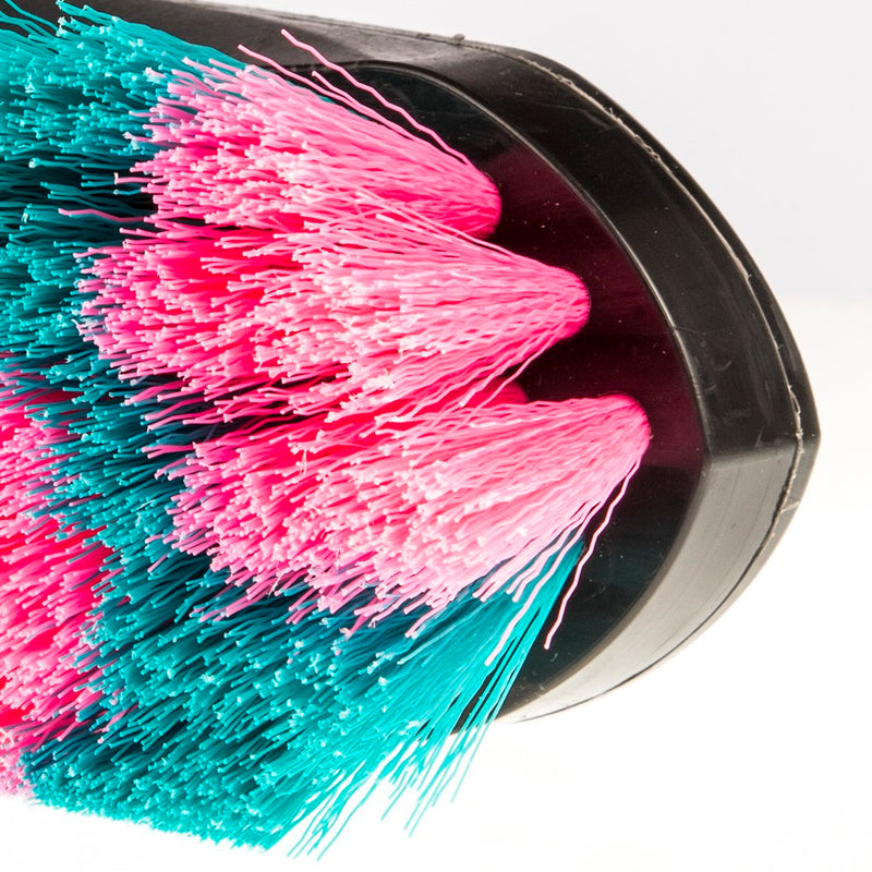 Decker The Majestic Soft Teal/Pink Dots Brush