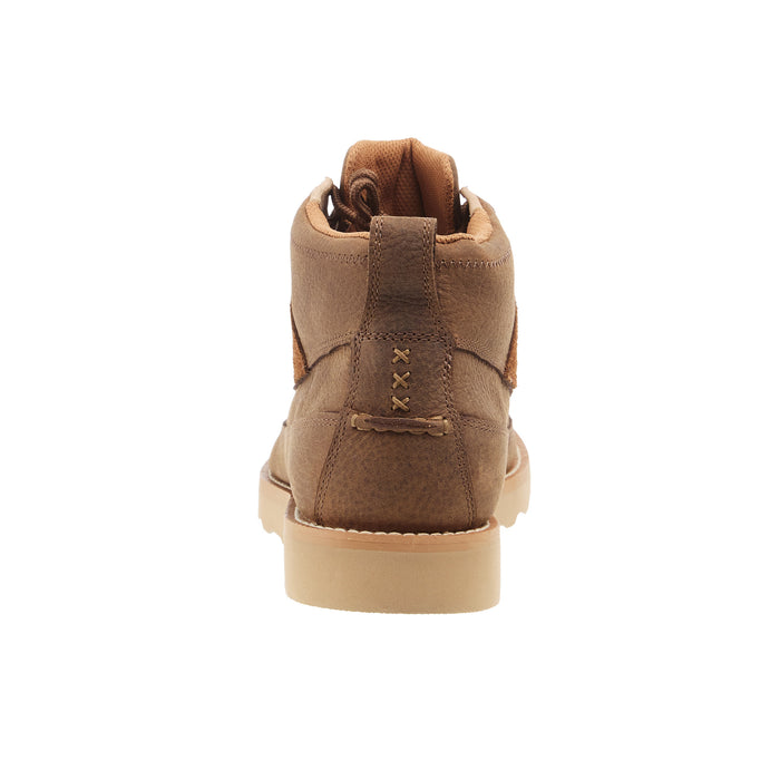 Twisted X Men`s Tobacco Brown Wedge Sole Shoe