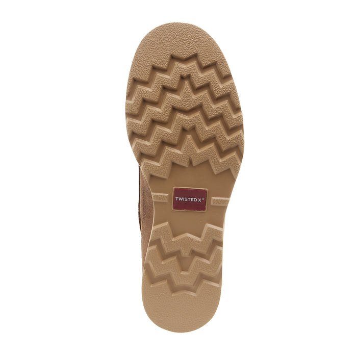 Twisted X Men`s Tobacco Brown Wedge Sole Shoe