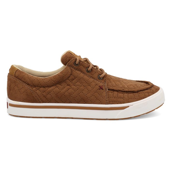 Twisted X Men's Sierra Brown Suede Kicks Casual Shoe