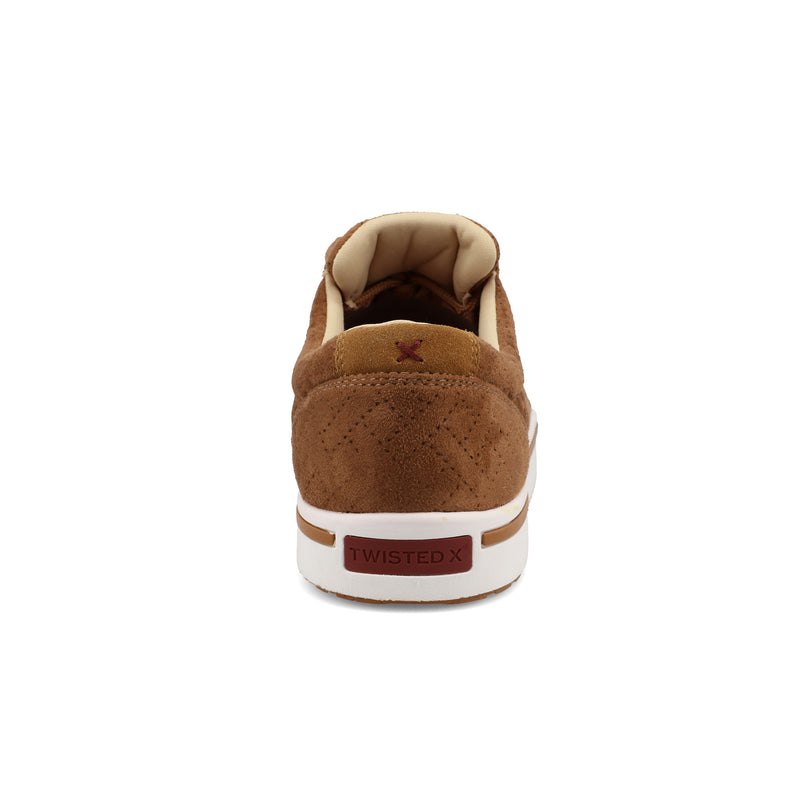 Twisted X Men's Sierra Brown Suede Kicks Casual Shoe