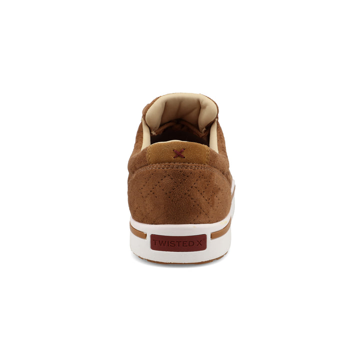 Twisted X Men's Sierra Brown Suede Kicks Casual Shoe